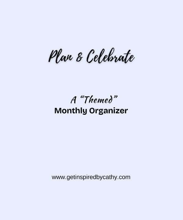 Plan and Celebrate A Festive Monthly Organizer